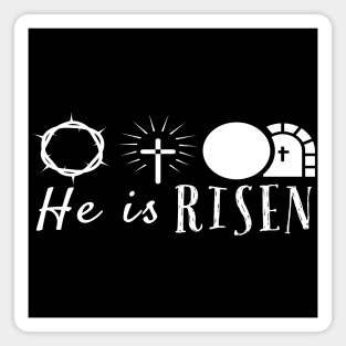 He Is Risen Cool Inspirational Easter Christian Magnet